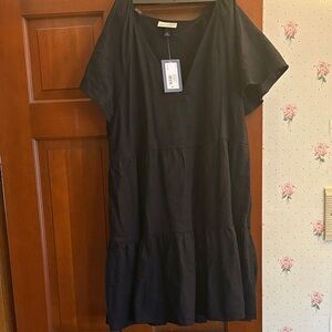 Universal Thread Black Midi Dress
